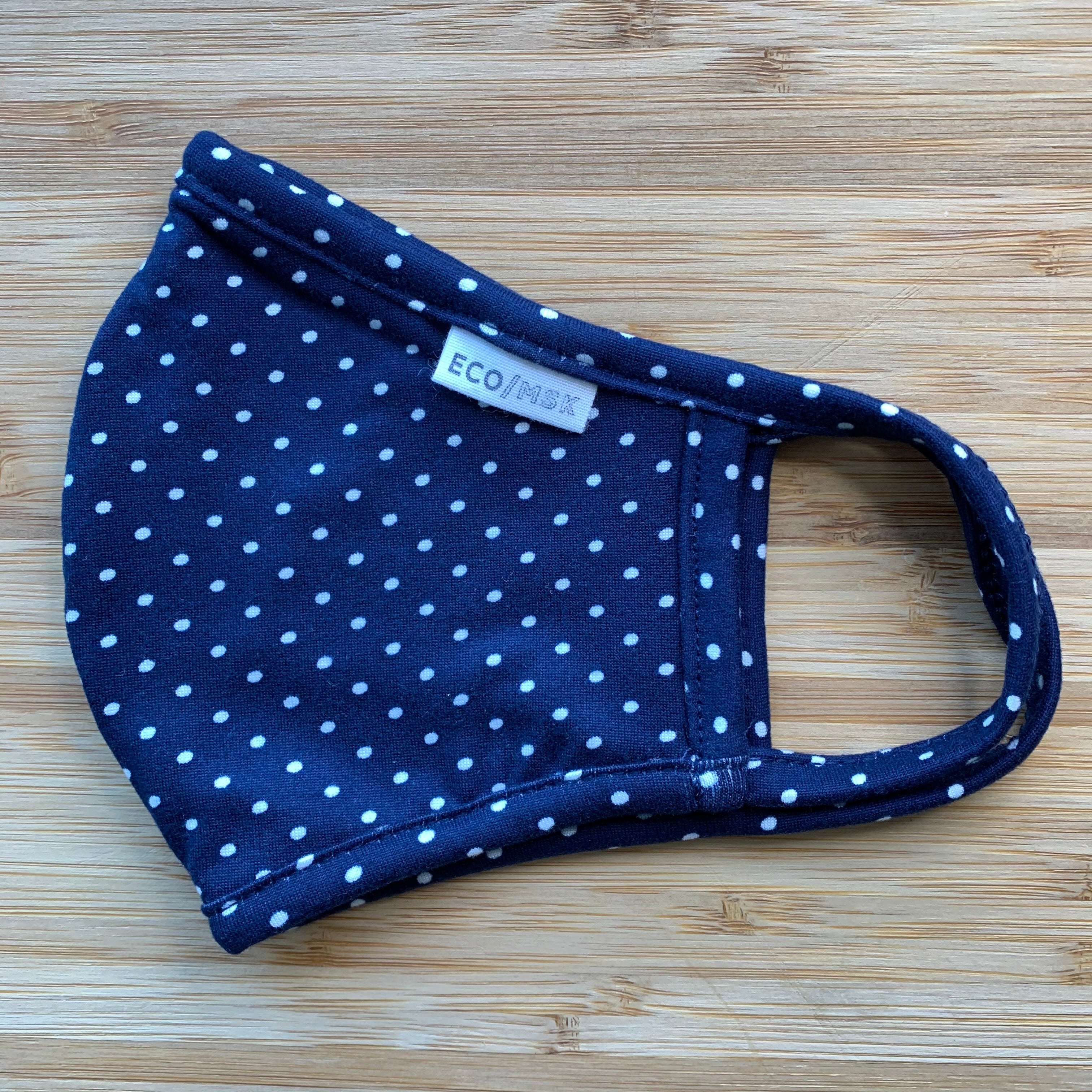 Polka Dots Navy