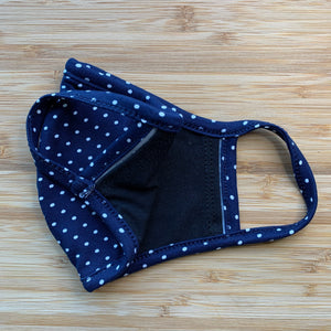 Polka Dots Navy